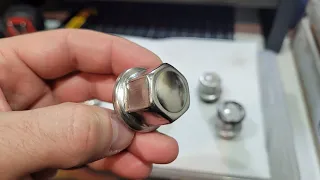 Jaguar Wheel Lug Nuts - Quick Tip - Easily clean and restore the shine