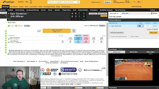 Betfair Trading Strategy | One Day of Trading Tennis with £1 stakes