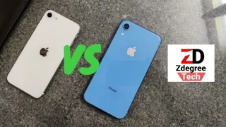 iphone SE 2020 vs iphone XR Speed Test! and Camera Comparison