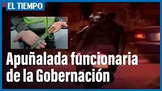 Hieren con cuchillo a funcionaria de la gobernación de Cundinamarca, en medio de un robo | El Tiempo