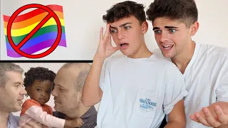 COUPLE REACTING TO ANTI GAY COMMERCIALS (Anti-LGBT)