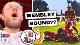 Crawley THRASH MK Dons In Playoff First Leg!!| Crawley Town vs MK Dons Vlog