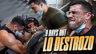 DESTRUCCIÓN de BRAZO con MAURO FIALHO IFBB PRO *9 DAYS OUT DEBUT PRO*