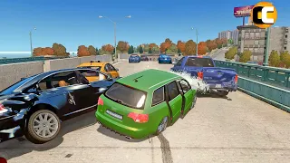GTA 4 Car Crashes Compilation with real car mods Ep.20