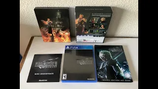 Final Fantasy VII Remake Deluxe Edition (PS4) Unboxing - The Lunarlight Vault #20