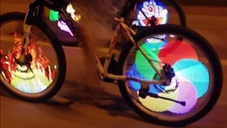 Tutorial on Installation of Bicycle Tire Spoke LED Light Bike Wheel Led Signal Light - TVC Mall