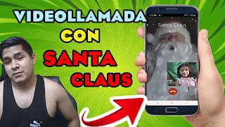 Como Realizar Una VIDEOLLAMADA con SANTA CLAUS ((GRATIS) - Llamada de Papa Noel