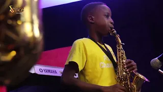 Best rendition ever; "Together Again" Dave Koz as performed by these little Saxophone Hub Champs