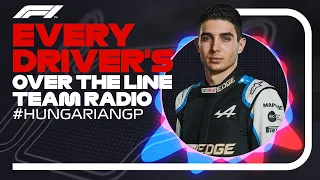 Every Driver's Radio At The End Of Their Race | 2021 Hungarian Grand Prix