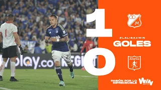 Millonarios vs. América (goles) | Liga BetPlay Dimayor 2024- 1 | Fecha 5