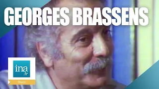 1972 : Georges Brassens "J'aime plaisanter avec la mort" | Archive INA