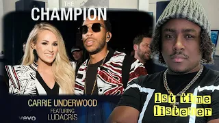 LeoJ Reacts To Carrie Underwood - The Champion ft. Ludacris