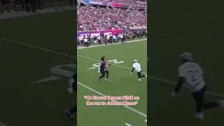 C.J Stroud’s UNREAL THROW to Ja’Marr Chase @ Pro Bowl 🤯🍿 #nfl #shorts