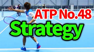 [Tennis] Current Japan No.2 Player Teaches Winning Stroke Strategies - Pro Tennis Lessons