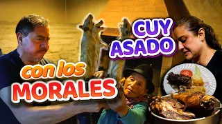 RICO CUY ASADO EN LA CASA DE LOS MORALES | Doña Empera