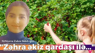 Direktor tut yeyərkən ölən Zəhradan danışdı - "Zəhra əkiz qardaşı ilə..."