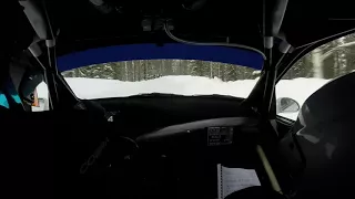 Rally Vännäs 2018 SS4 Fredrik Grahn