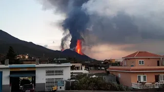 Renewed Fountaining at La Palma, October 26, 2021