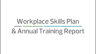 Workplace Skills Plan & Annual Training Report