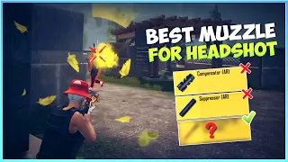 🔥Best muzzle for connecting headshot in tdm bgmi/pubg | After 2.1 update m416 best attachments