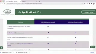 WES Tutorial | Foreign Credential Evaluation