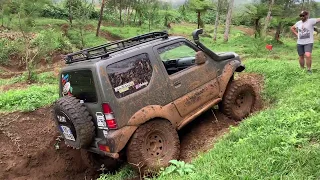 Jimny off-road and mud