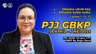 Renungan PJJ GBKP 28 April - 4 Mei 2024 | Ersada Ukur #pjj #perpuluhan