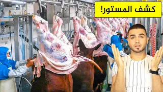 ما لا تعرفه عن مصانع اللحوم المعلبة😱هل تسبب السرطان!؟