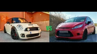 Ford Fiesta "eagle" Vs Mini Cooper S R56 JCW