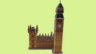 DIY Miniature London Big Ben ~ Buildream 3D Puzzle