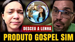 Flávio Amaral fala poucas e boas para Vitória Souza depois dela abandonar a Assembleia de Deus