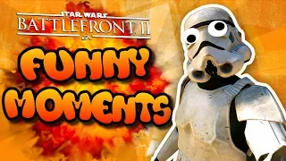 Star Wars Battlefront 2 Funny Moments Montage [FUNTAGE] - Funniest Moments So Far