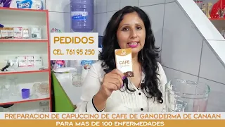 Café con ganoderma CANAÁN international  consume recomienda y gana!!!