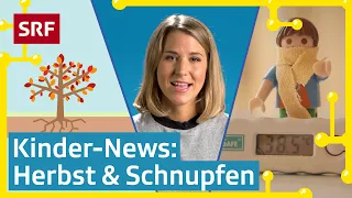 Erkältung oder Corona, Herbstblätter & Nobelpreis | Kinder-News | SRF Kids – Kindervideos