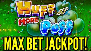 ANOTHER MAX BET JACKPOT HANDPAY 🤑 HUFF N MORE PUFF!