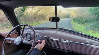 1949 Chevrolet 3100 Pickup Driving Video @bringatrailer