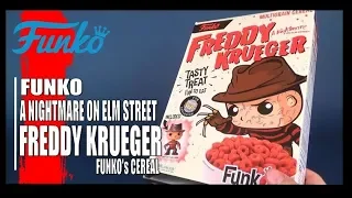 Funko Freddy Krueger FunkO's Cereal | Video Review HORROR