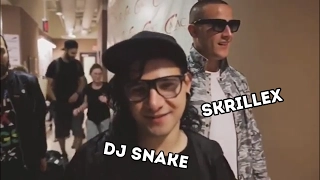 Funny moments of Skrillex!