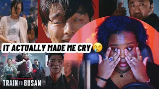 TRAIN TO BUSAN Movie Reaction FIRST TIME WATCHING #commentary