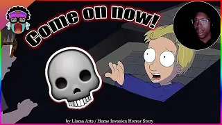 Home Invasion Horror Story Animated by Llama Arts | Reaction