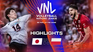 🇯🇵 JPN vs. 🇵🇱 POL - Highlights Semifinals | Men's VNL 2023