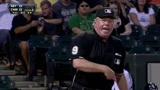 Miggy, Leyland ejected in the first inning