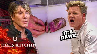 Raw Meats & Forgotten Pork Destroys The Red Team | Hell's Kitchen