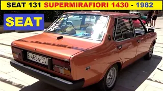 Seat 131 Supermirafiori 1430 año 1982. 75cv. Estado de origen. Revisión