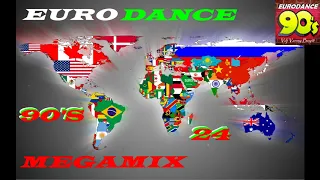 EURODANCE 90'S MEGAMIX - 24 - Dj Vanny Boy®