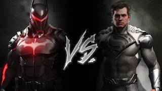 Injustice 2 - Hellbat Vs. Superman Black Suit (VERY HARD)