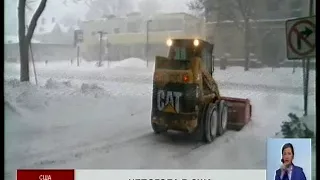 США накрыл снежный шторм