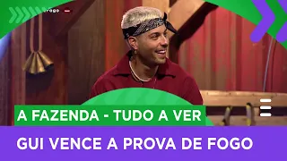 Gui Araujo vence a Prova de Fogo | A Fazenda - Tudo a Ver