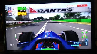 F1 2006 PS2 - Career Hard #4 Season 1 - Australian GP