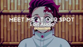 Meet me at our Spot Edit Audio